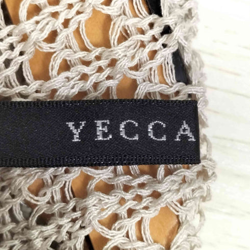 イェッカヴェッカ YECCA VECCA 透かし編みベスト レディース FREE