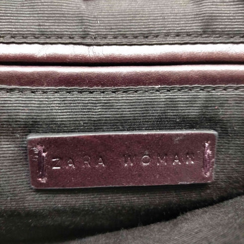 ザラ ZARA レザー チェーンショルダーバッグ レディース