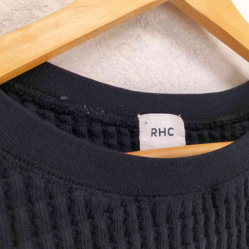 アールエイチシーロンハーマン RHC Ron Herman ワッフルニット クルーネックスウェットトレーナー メンズ JPN:L