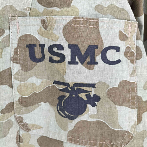 ユーエスエムシー USMC ダックハンター カモミリタリージャケット メンズ 36