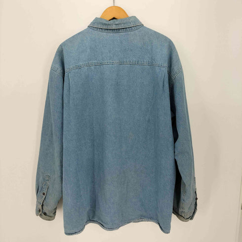 リーバイス Levis 90s 裏地チェックフリース デニムジャケット メンズ import:XL