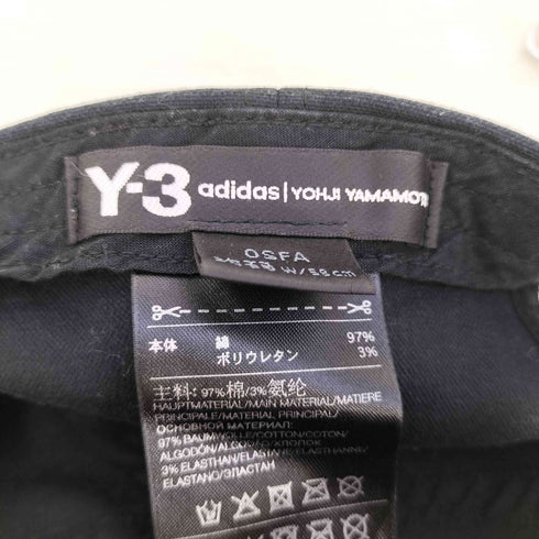 ワイスリー Y-3 CH1 CAP ロゴ刺繍 キャップ メンズ ONE SIZE