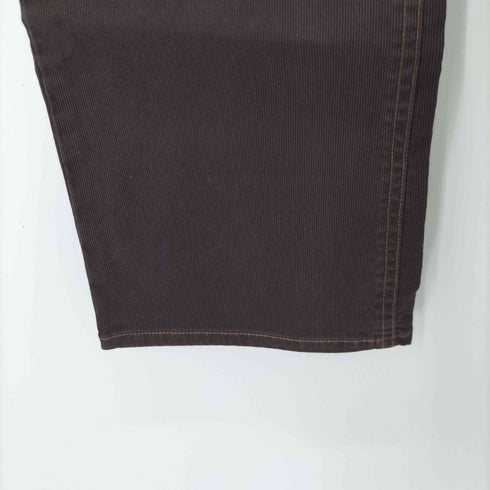 バーバリーブラックレーベル BURBERRY BLACK LABEL バックワンポイント刺繍 ストレートパンツ メンズ 73