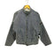 ゲス GUESS 90S 裏地ペンキロゴ スタンドカラー 袖ジップデザイン デニムジャケット メンズ import:M
