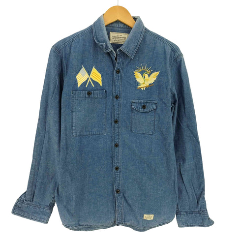 ネイバーフッド NEIGHBORHOOD モントレーコットンリネンロングスリーブシャツ メンズ import:M