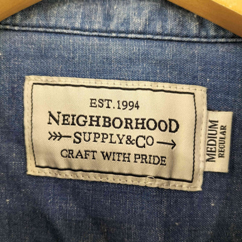 ネイバーフッド NEIGHBORHOOD モントレーコットンリネンロングスリーブシャツ メンズ import:M