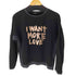 デシグアル Desigual I WANT MORE LOVE スウェット レディース M