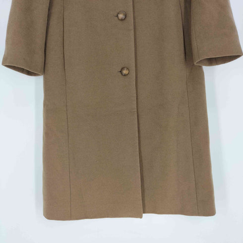 カラット Carat CASHMERE カシミヤ ウール コート レディース S