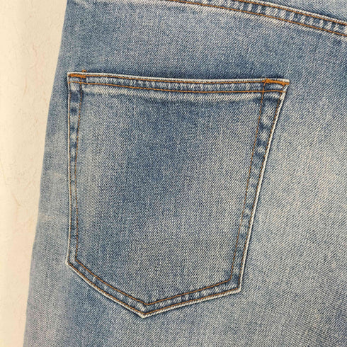 ムジルシリョウヒン 無印良品 ジャパンファブリックデニムストレッチワイドパンツ メンズ UK:28-29