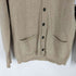 イエーガー JAEGER 80s MADE IN SCOTLAND カシミヤ100 カーディガン メンズ 38