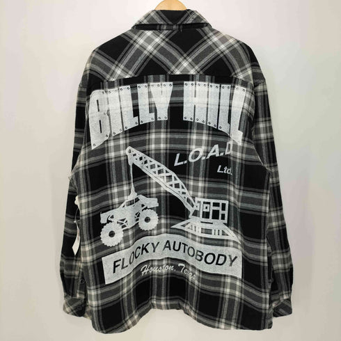 BILLY HILL SHAKA WEAR Flannel Shirt Jacket 裏地キルティング チェック フランネル シャツ ジャケット メンズ JPN:XL