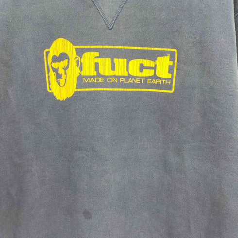 ファクト fuct 90s USA製 初期 Championボディ MADE ON PLANET EARTH 猿の惑星 スウェット メンズ import:M