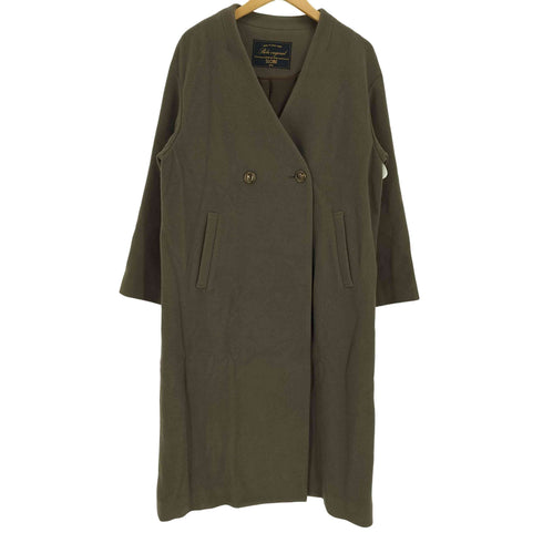 スローブイエナ SLOBE IENA 20AW SUPER100 モッサ Vネック コート レディース M