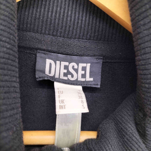 ディーゼル DIESEL ハイネック ジップアップ コットンジャケット Y2K メンズ JPN:S