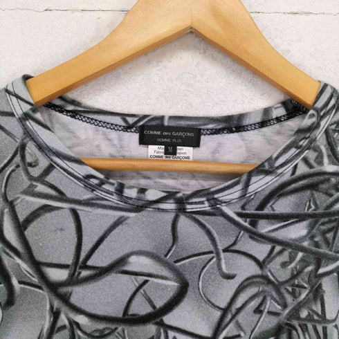 コムデギャルソンオムプリュス COMME des GARCONS HOMME PLUS 22AW Cables Print T-Shirt メンズ JPN:M