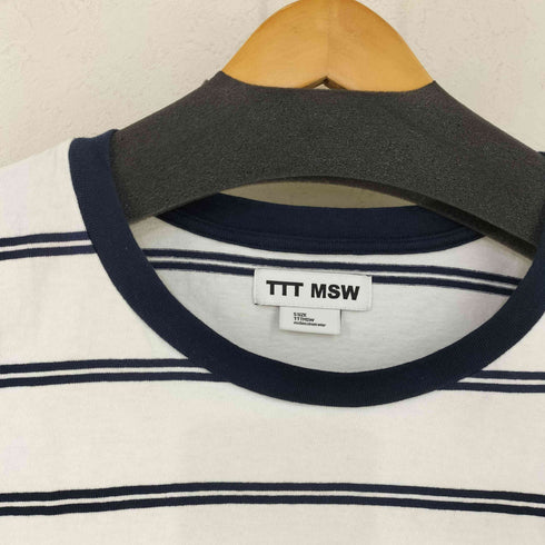 TTT MSW Trim border tee ボーダーカットソー レディース JPN:S