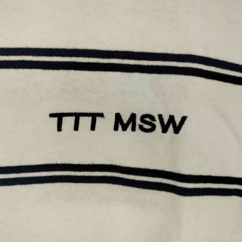 TTT MSW Trim border tee ボーダーカットソー レディース JPN:S