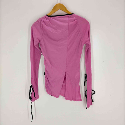 メゾンスペシャル MAISON SPECIAL Ribbon Design Tops レディース FREE