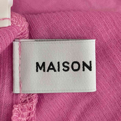 メゾンスペシャル MAISON SPECIAL Ribbon Design Tops レディース FREE