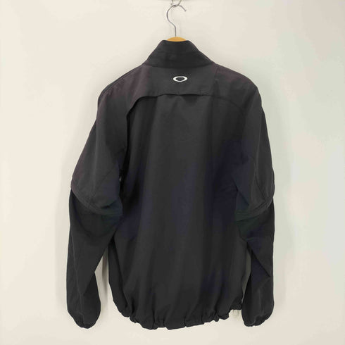オークリー OAKLEY 00s 袖デタッチャブル スカルプリント トラックジャケット Y2K archive メンズ JPN:XL