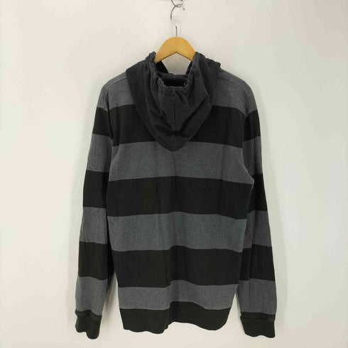 ノア NOAH NYC HOODED STRIPED RUGBY SHIRT フード付きラガーシャツ メンズ JPN:L