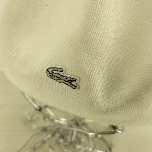 ラコステ LACOSTE ロゴ刺繍 ベレー帽 レディース 57cm