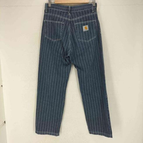 カーハート Carhartt ORLEAN PANT ヒッコリーストライプ テーパード ワイドデニムパンツ メンズ 28