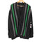 SHAGGY KNIT STRIPE CARDIGAN シャギーニット ストライプカーディガン メンズ JPN:L