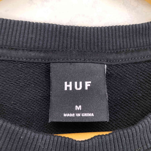 ハフ HUF スモールボックスロゴ クルーネック半袖 スウェット メンズ JPN:M
