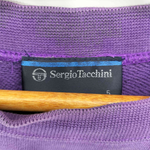 セルジオタッキーニ SERGIO TACCHINI ロゴ刺繍 ラグランスウェット メンズ 5