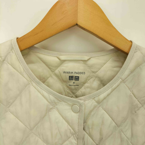 ユニクロ UNIQLO 23AW ウォームパデッド パフテックキルティングジャケット レディース JPN:M