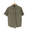 ギャップ Gap 00s OLD オールド リネンコットン ワークシャツ メンズ import:S