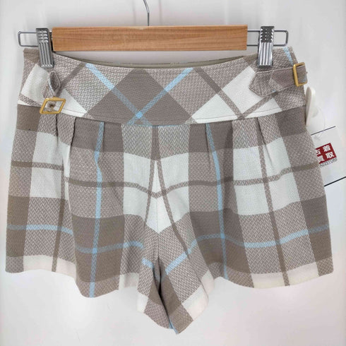 バーバリーブルーレーベル BURBERRY BLUE LABEL チェックミニスカート レディース 38