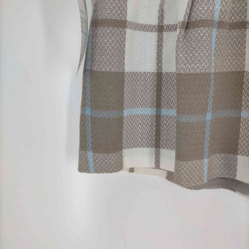 バーバリーブルーレーベル BURBERRY BLUE LABEL チェックミニスカート レディース 38