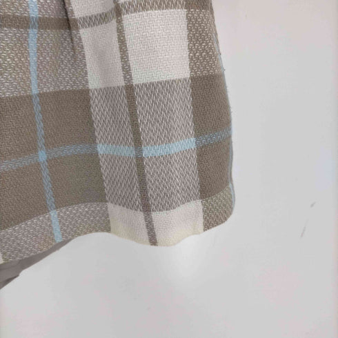 バーバリーブルーレーベル BURBERRY BLUE LABEL チェックミニスカート レディース 38