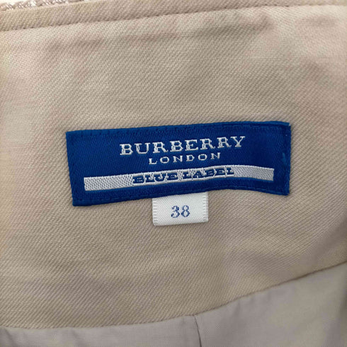 バーバリーブルーレーベル BURBERRY BLUE LABEL チェックミニスカート レディース 38