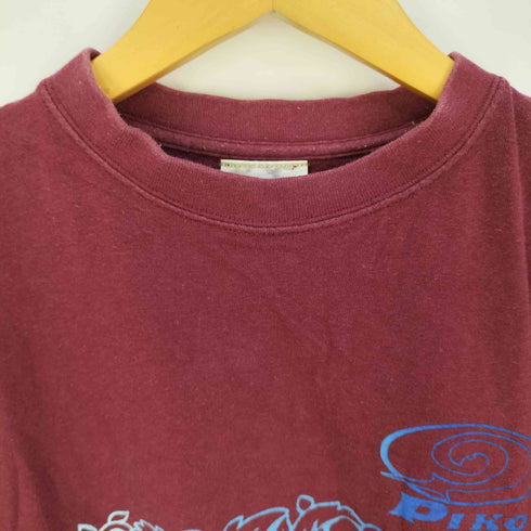 ピコ PIKO 90s 袖裾シングルステッチ プリント Tシャツ メンズ import:M