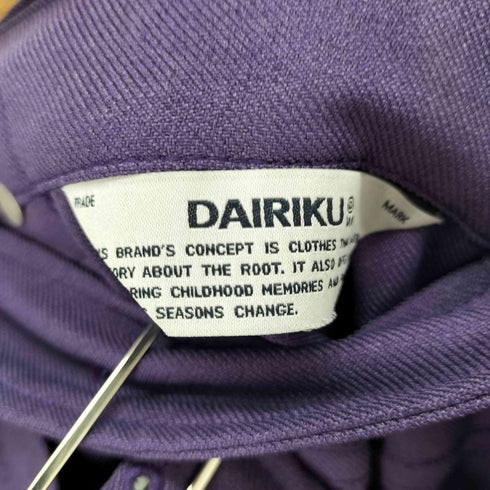 ダイリク DAIRIKU 22AW Bondage Pressed Pants メンズ 25