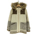 BCBGMAXAZRIA ギミック フーディーファー ジャケット 裏地ボア Y2K レディース XXS