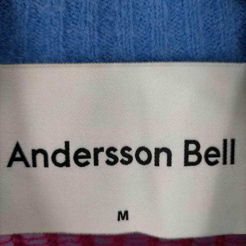 anderss bell ボーダーニットポロ メンズ import:M