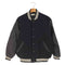 ミキハウス miki HOUSE 90-00s HOMME 裏キルティング レザー ウール スタジャン メンズ