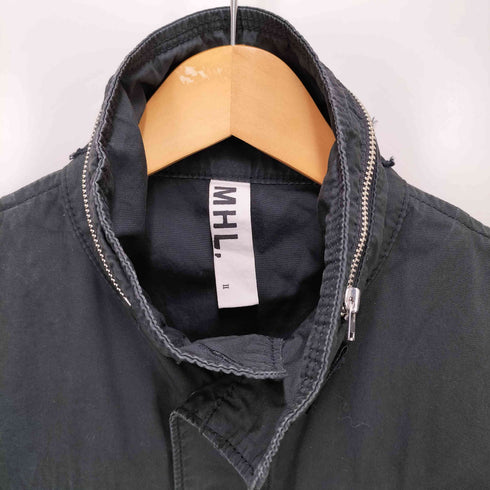 エムエイチエル MHL. コラボ ジップアップ フィールド ミリタリー ジャケット レディース JPN:2