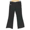 ドルチェアンドガッバーナ DOLCE&GABBANA Cotton Silk Flared Pants ロゴ プレート コットン シルク フレアパンツ レディース JPN:40