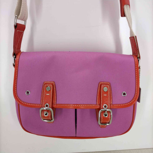 コーチ COACH キャンバス地 ショルダーバッグ レディース