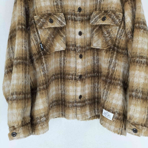 ショット Schott SHAGGY PLAID SHIRT メンズ JPN:L