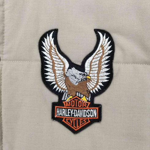 スナップンウェア SNAP N WEAR 企業ロゴワッペンベスト メンズ