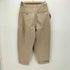 ビームス BEAMS BEAMS + プリーツチノワイドアンクルパンツ メンズ JPN:XS