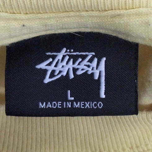 ステューシー Stussy メキシコ製 ロゴプリント クルーネックTシャツ メンズ import:L