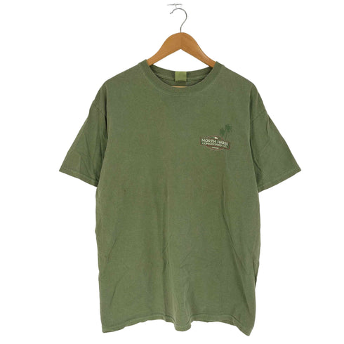 アンビル Anvil 両面プリント クルーネックTシャツ メンズ import:L