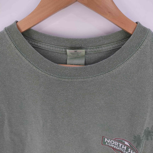 アンビル Anvil 両面プリント クルーネックTシャツ メンズ import:L